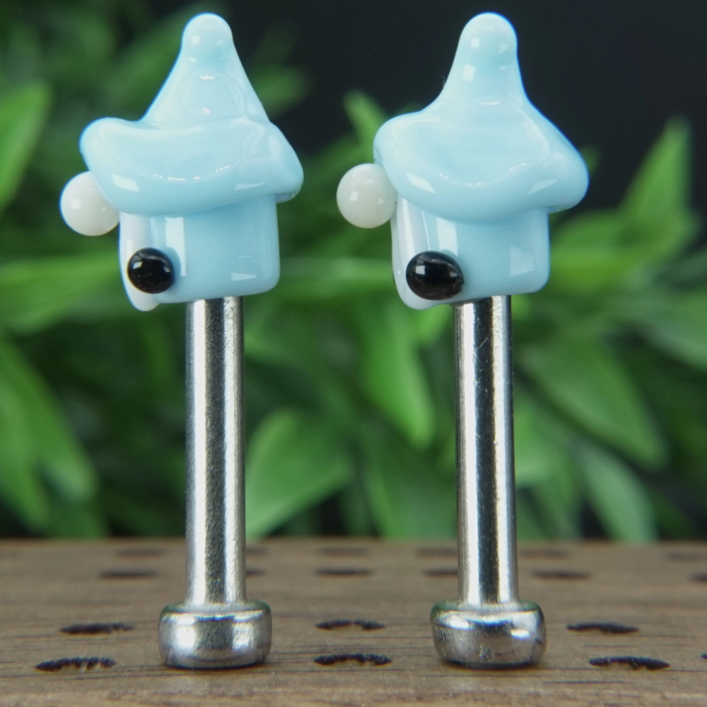 Light Blue Gnomes Cribbage Pegs Sv5