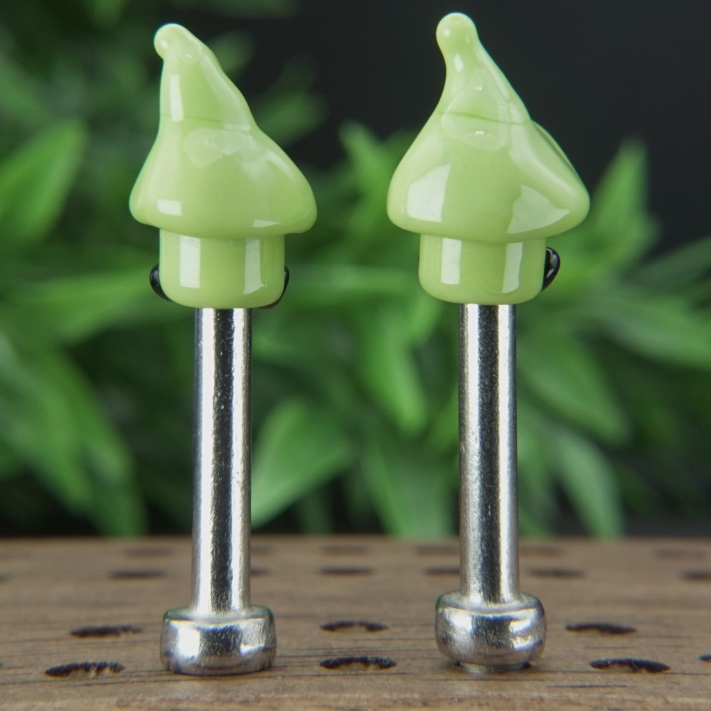Light Green Gnomes Cribbage Pegs Sv6