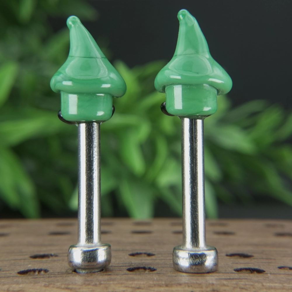 Medium Green Gnomes Cribbage Pegs Sv6 Medium Green Gnomes Cribbage Pegs Sv6