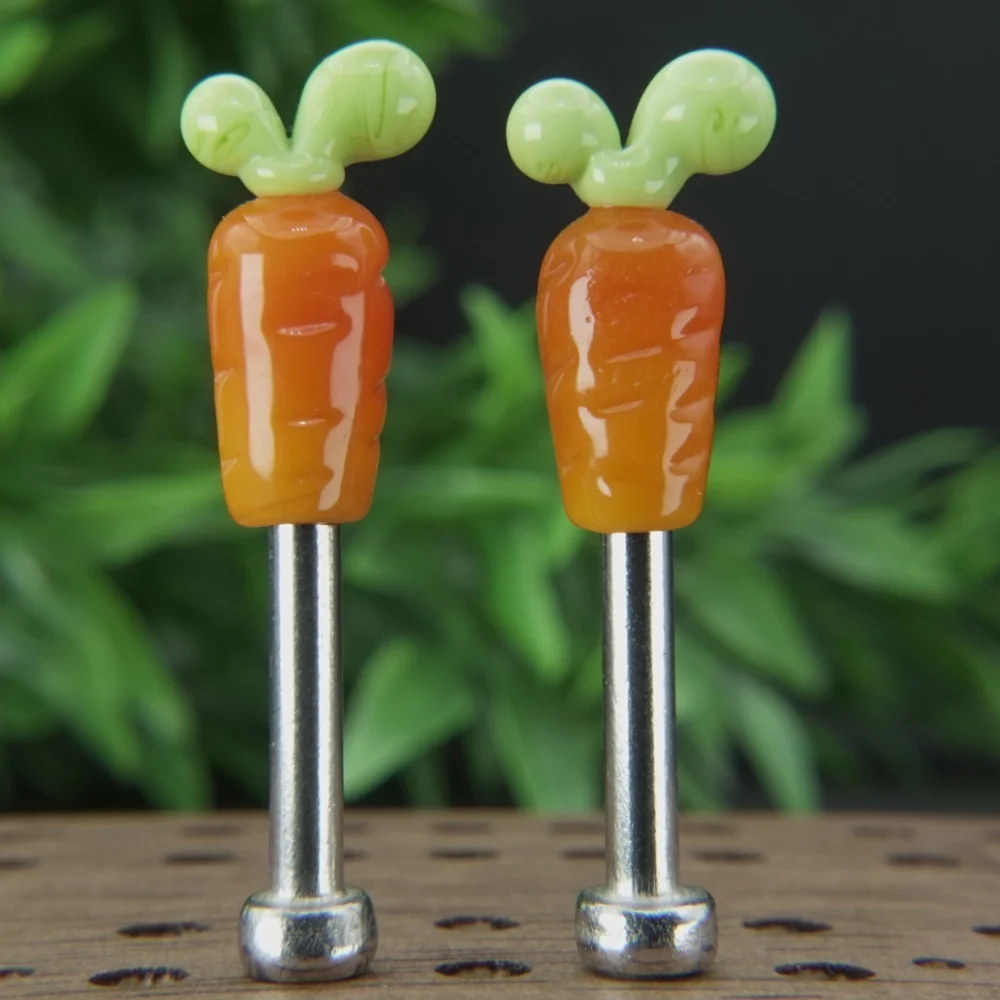 Orange Carrots Cribbage Pegs Sv2
