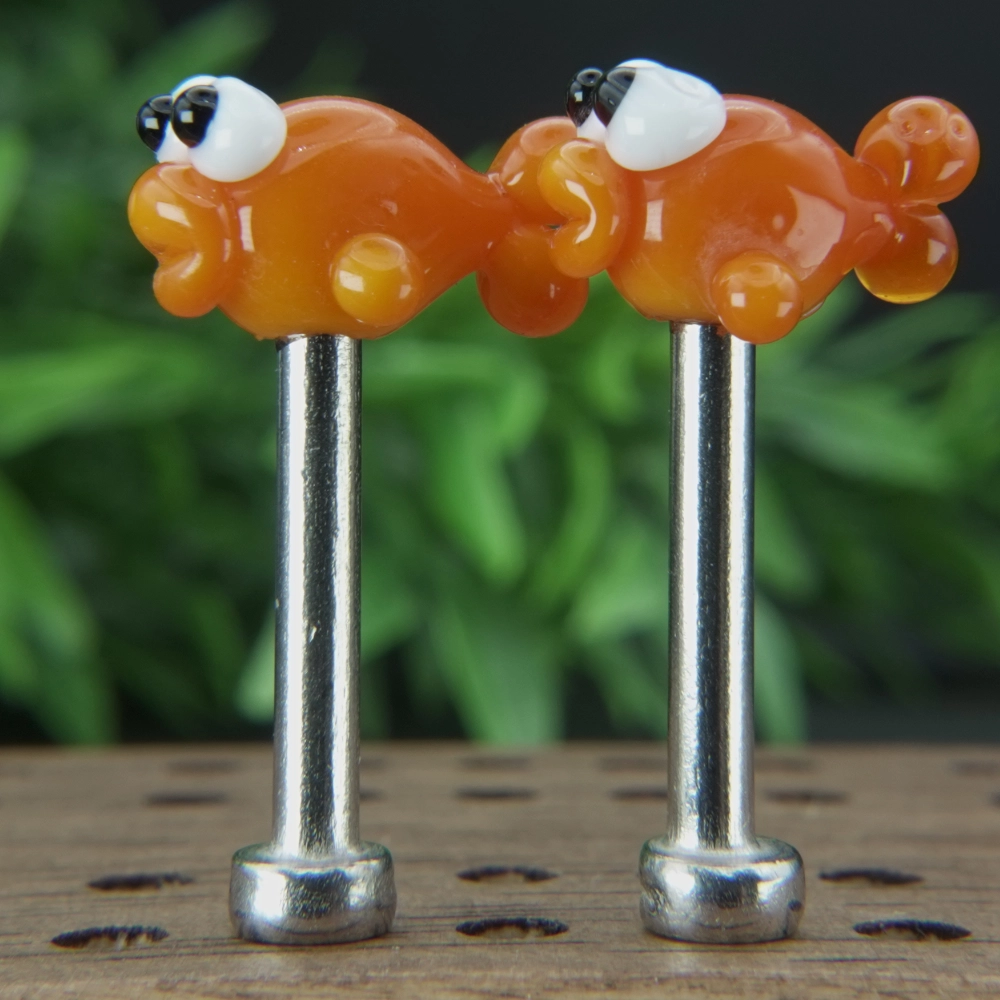 Orange Fish Cribbage Pegs Sv5 Orange Fish Cribbage Pegs Sv5