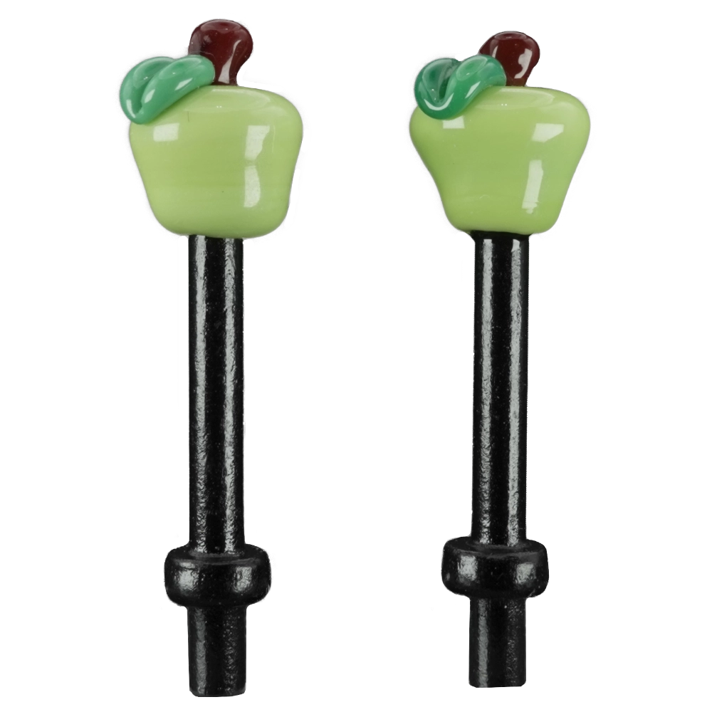 Pair Green Apples Cribbage Pegs B Pair Green Apples Cribbage Pegs B