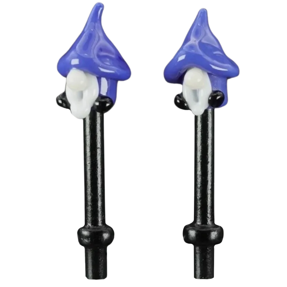 Pair Medium Blue Gnomes Cribbage Pegs B Pair Medium Blue Gnomes Cribbage Pegs B