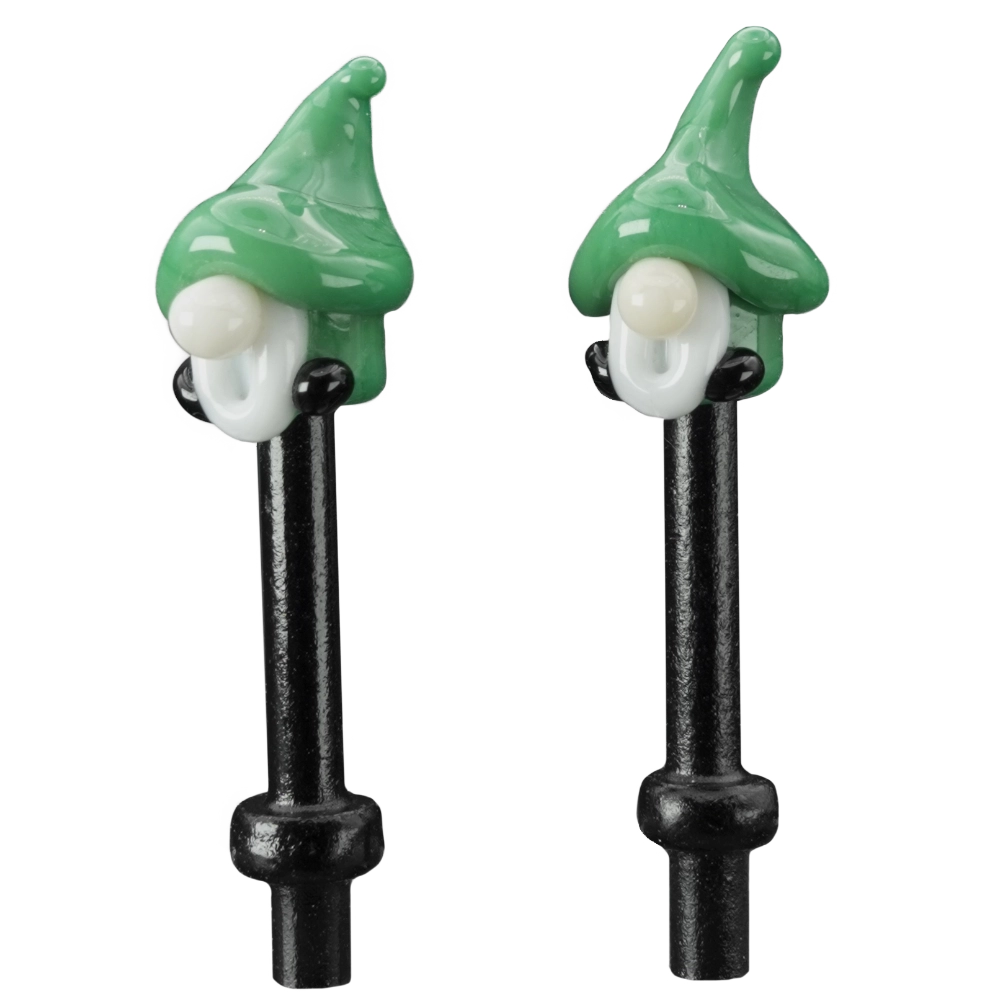 Pair Medium Green Gnomes Cribbage Pegs B Pair Medium Green Gnomes Cribbage Pegs B