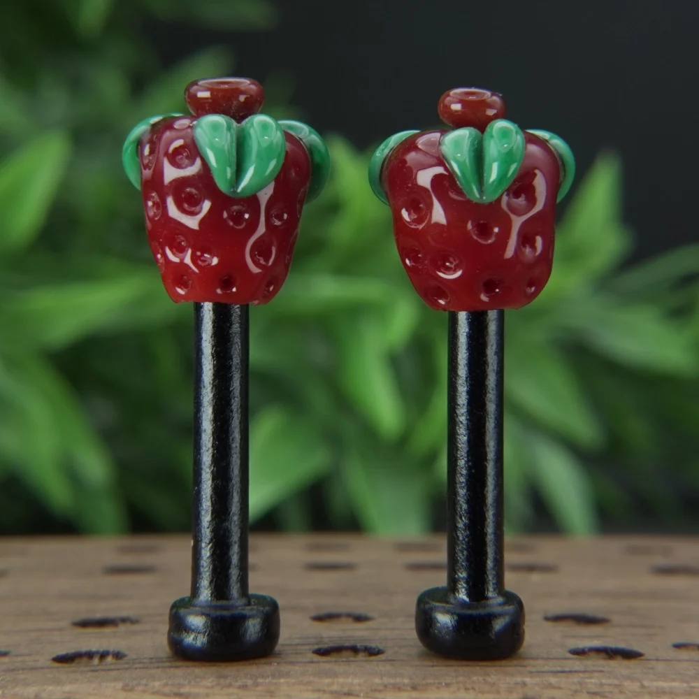 Pair Strawberries Cribbage Pegs Bv1 Pair Strawberries Cribbage Pegs Bv1