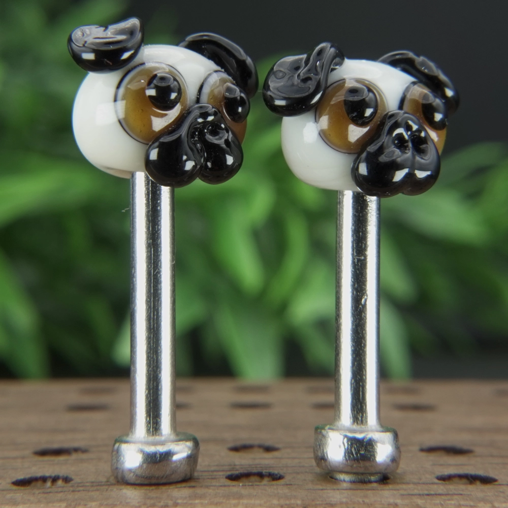 Pug Dogs Cribbage Pegs Sv2