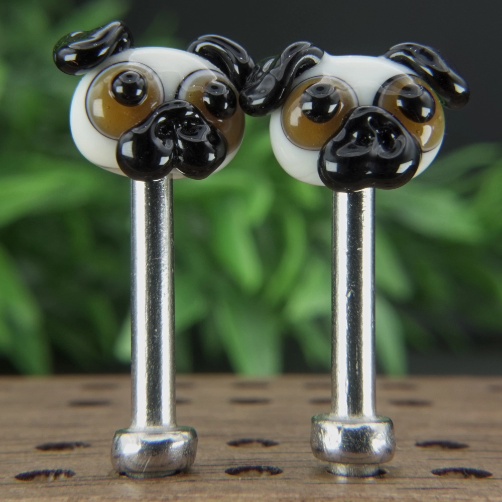 Pug Dogs Cribbage Pegs Sv3