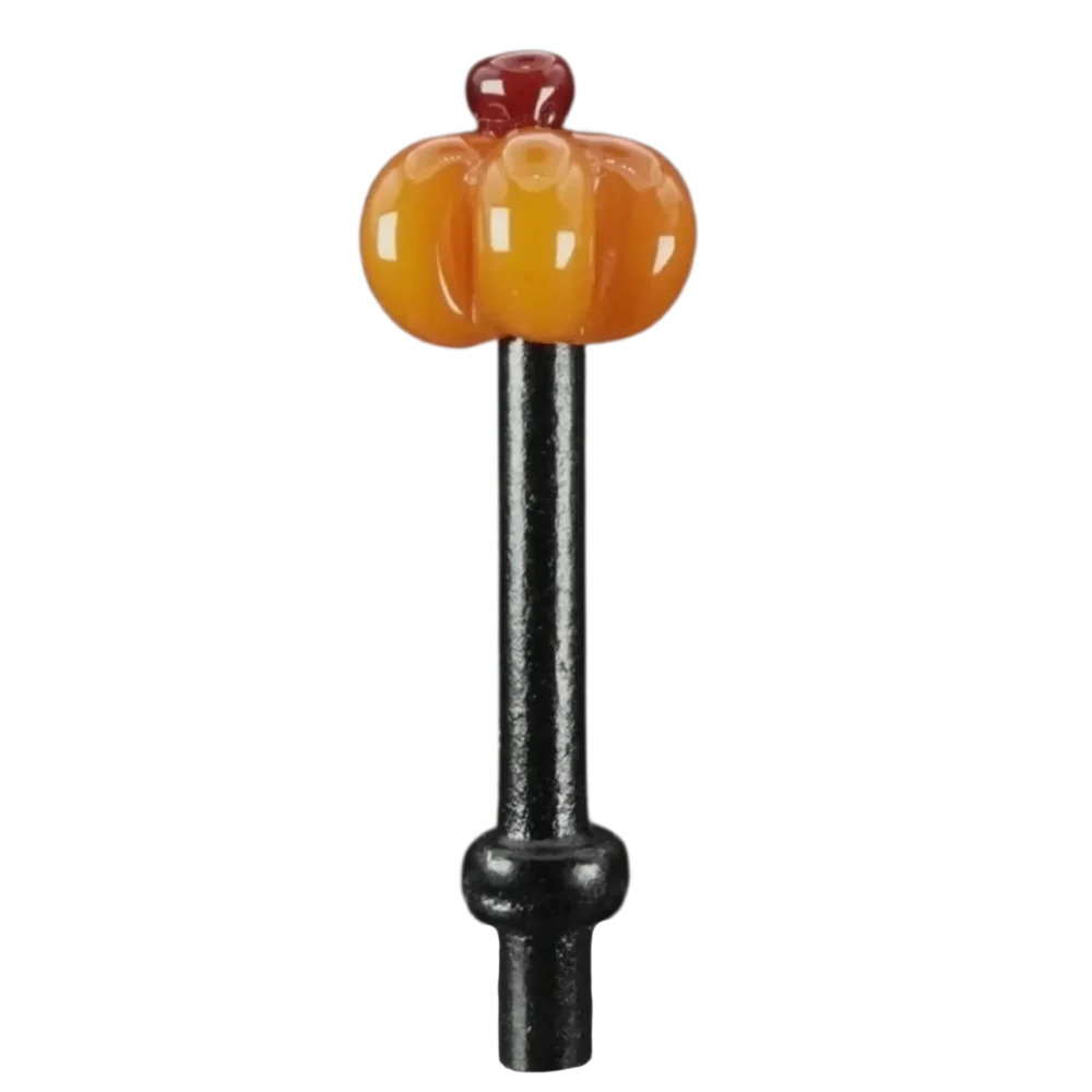 Single Orange Pumpkin Cribbage Peg B