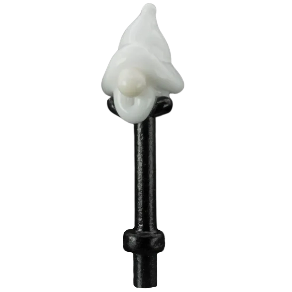 Single White Gnome Cribbage Peg B Single White Gnome Cribbage Peg B