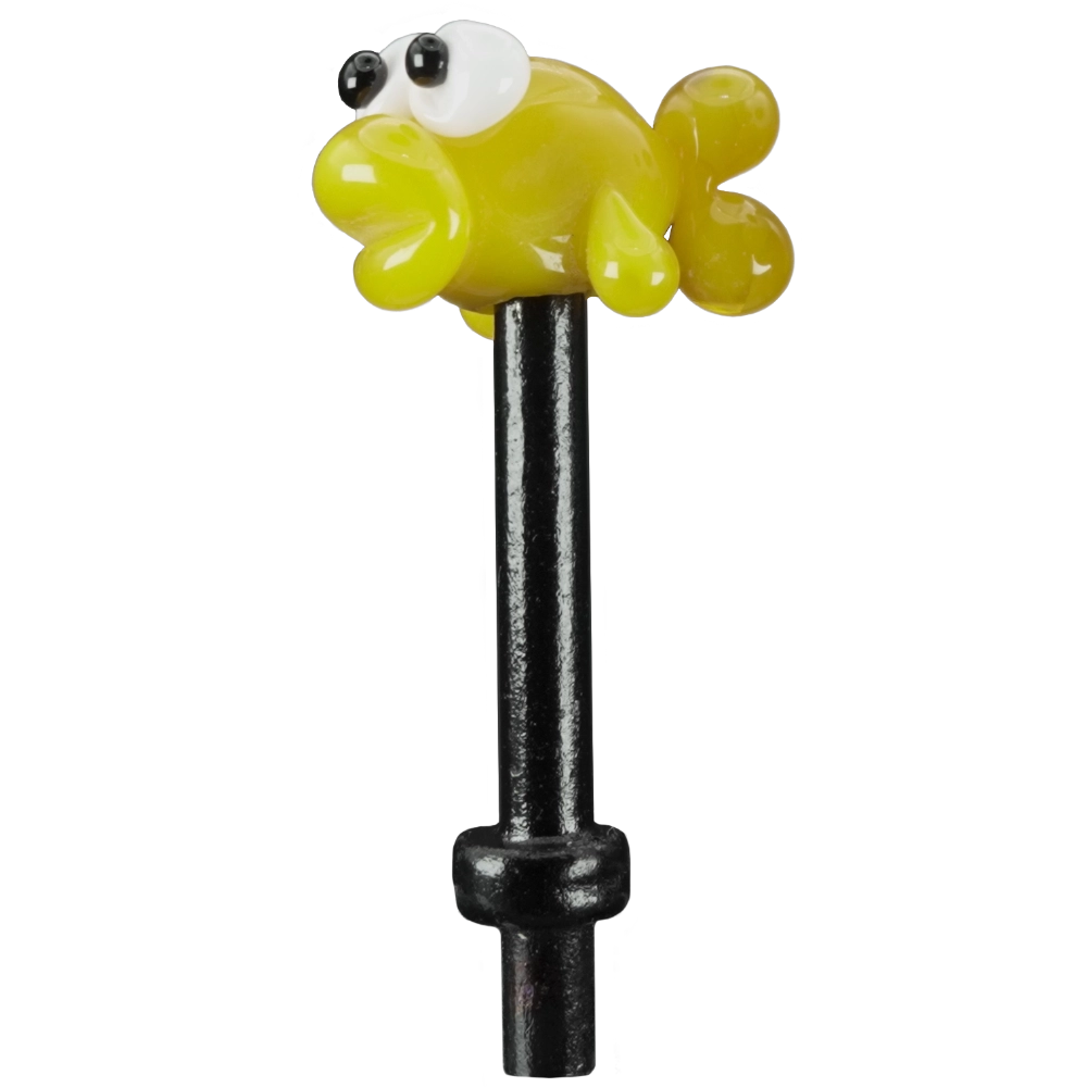 Single Yellow Fish Cribbage Peg B