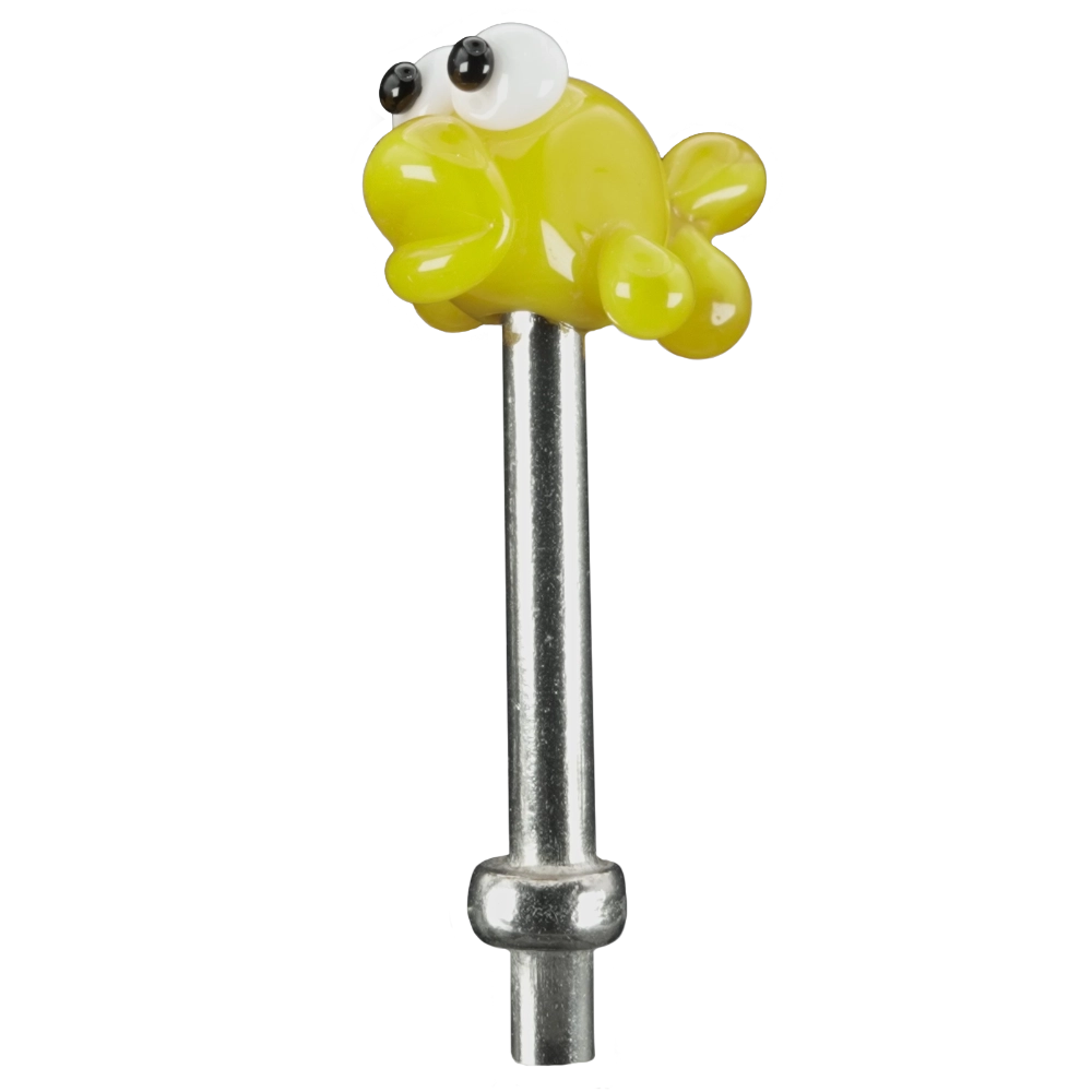 Single Yellow Fish Cribbage Peg S